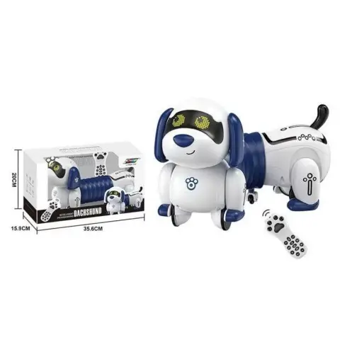 Собачка на радіокеруванні звук мелодії підсвічування сенсор програмування K45