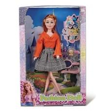 Лялька 30 см, шарнірні з'єднання суглобів, знімний одяг та взуття, аксесуари 8675-3