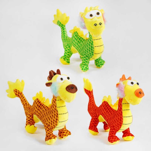 М’яка іграшка Дракон, 44x16x30 см (В асортименті)