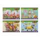 Альбом для малювання, а4, 16 аркушів, 120 г/м2, на скобі, kids line