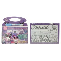 Альбом для розфарбовування водою, Kuromi, 20x14 см, із маркером