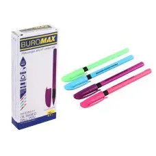 Набір масляних ручок SONATA GRIP BUROMAX 12 шт синій BM.8355-01