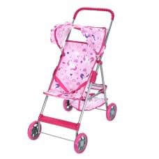Коляска для ляльки, метал,прогулянкова,кошик,64-60-33см,вис до ручки64см,у п/е -33-8см /12/