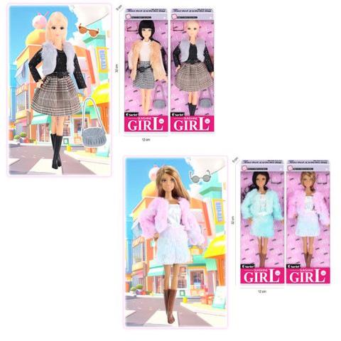 Лялька 30 см шарнірна (в асортименті) 92066-P-Q