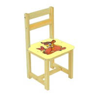 Стілець Оленятко жовтий Мася 4043