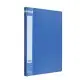 Папка А4 з боковим притиском Jobmax, синій
