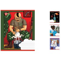 Зошити учнівські 18 аркушів клітинка. YES Not welcome, 25 шт. в упаковці