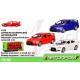 Машина мет. АВТОПРОМ 1: 41 Mitsubishi-lancer-evolution, 3 кольор., відк.двері, кор. 14,5*6,5*7см /96-2/
