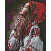 Набір з алмазною мозаїкою Квіти-зорі AMO7352, 40x50 см