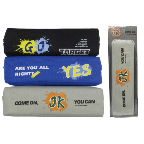 Пенал-косметичка Написи, PVC, 859 (В асортименті)