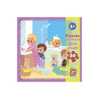 Пазли G-Toys Дитячий майданчик, 20 елементів, LX12