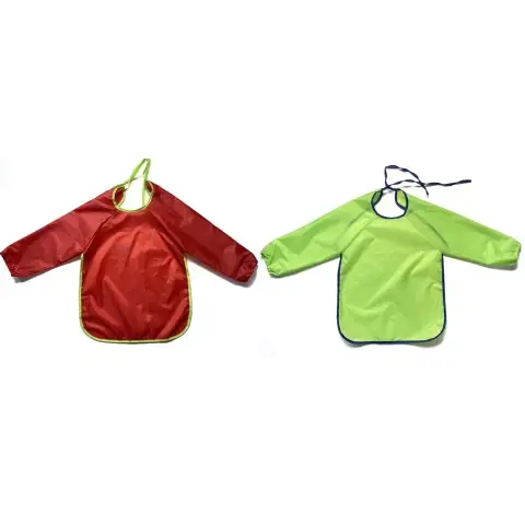 Фартух для творчості Тетрада, без малюнку, з рукавами, розмір 104, ТЕ12415