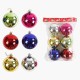 Набір ялинкових куль C67732 6 шт, 8 см