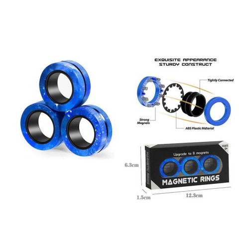 Гра-спінер 3 магнітні кільця 2021-189A