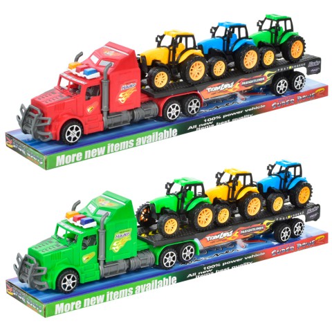 Трейлер інерція, з 3-ма тракторами