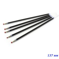 Стрижень кульковий червоний 137 мм 100 шт 5022R