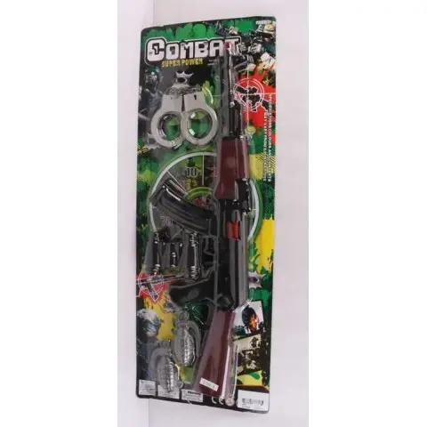 Автомат іграшковий на листі