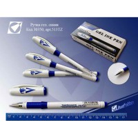 Набір гелевих ручок Tianjiao, синя, 12 шт., 513-BL