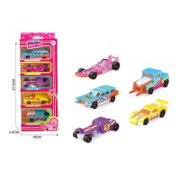 Набір машинок металопластик 5 моделей 86036