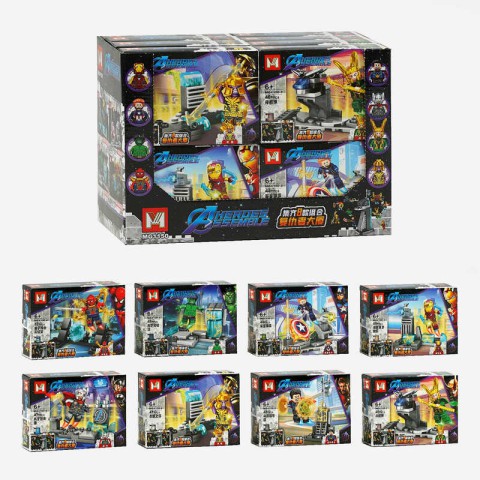 Конструктор Супергерої Марвел, MG1150, 48 деталей, 15x11x3 см, (В асортименті)