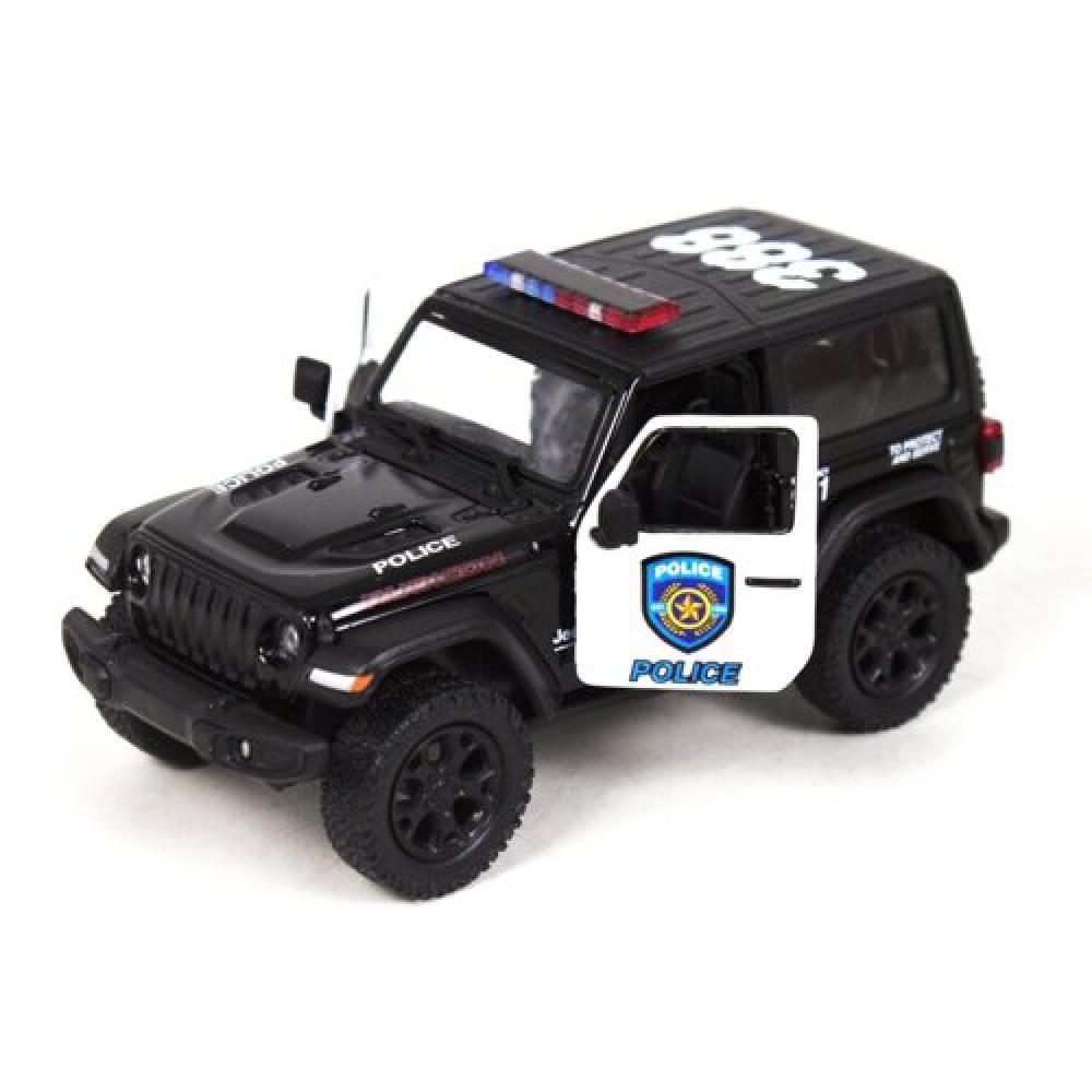 Модель джип KT5412WP Jeep Wrangler Police металлическая