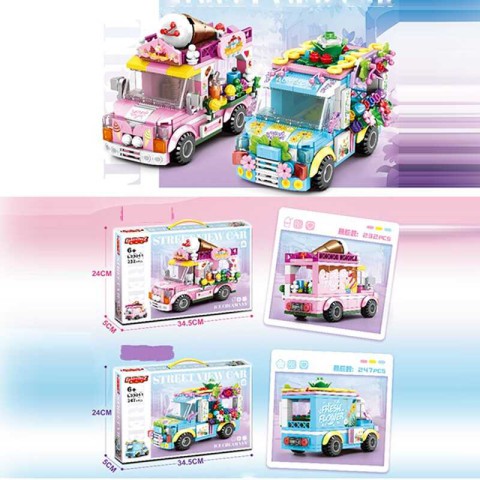 Конструктор Міський автобус Морозиво, L33011, (В асортименті)