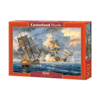 Пазл Castorland 500 деталей Морська баталія