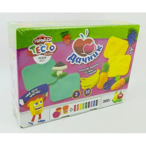 Набір для творчості Тісто для ліплення Master Do Дачник, TMD-18-01