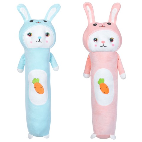 М’яка іграшка Заєць, подушка, 90 см, розмір великий (В асортименті)