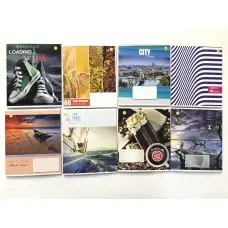 Тетради ученические 60 листов клетка "Тешка" 10 шт в упаковке