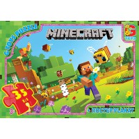 Пазли G-Toys Minecraft, 35 елементів, MC788