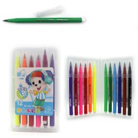 Набір фломастерів-пензлів Mouse, 215-12