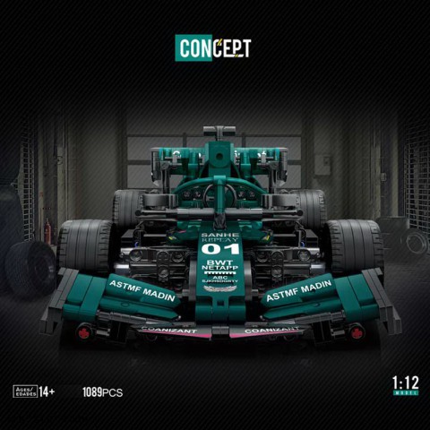 Конструктор болід Concept 1089 деталей C014