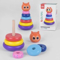 Дерев’яна гра Fun Game Пірамідка, 91552