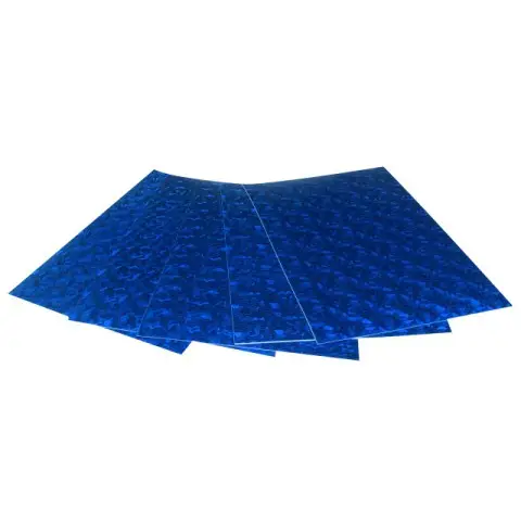 Фоаміран кольоровий, А4, 1.8 мм, 5 аркушів, Синій