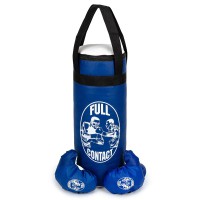 Боксерський набір великий, діаметр 21x58 см, синій