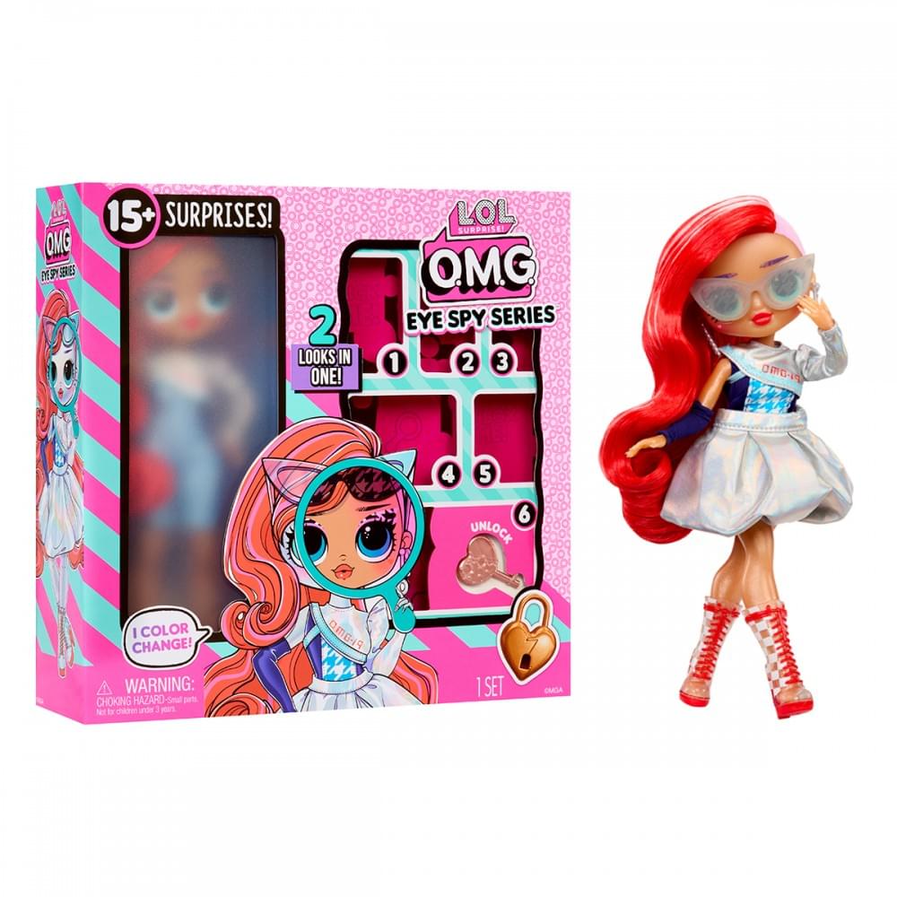 Ігровий набір з лялькою L.O.L. SURPRISE! серії "O.M.G. Eye Spy" – ШПИГУНКА (з аксес.)
