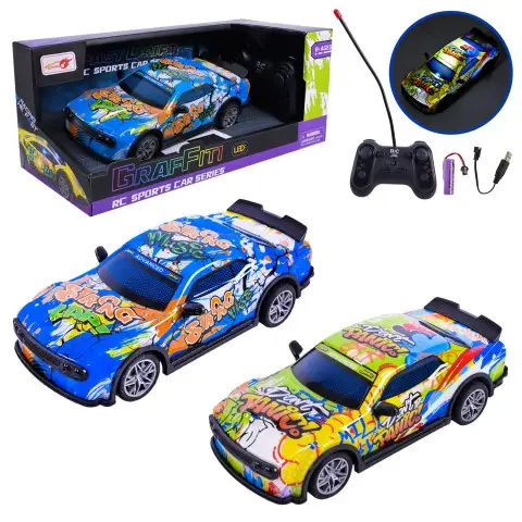 Машина на радіокеруванні, світлові ефекти, 28x13.5x12 см, 998-1B (В асортименті)