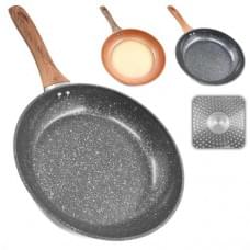 Сковорода лита кераміка "Meteorite" інд. дно 24*4.8см 10374-24 /6/