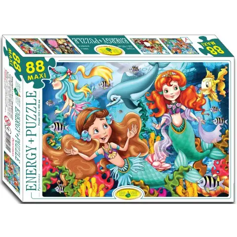 Пазли Енергія+ Русалонька, 88 елементів, ЕГ-15