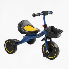 Велосипед 3-х колісний "Best Trike" колеса EVA переднє 10’’, заднє 8’’, сталева рама, УКР.ОЗВУЧУВАННЯ, світло, кошик, в кор. /1/