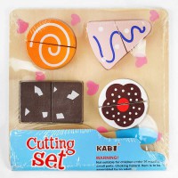 Дерев’яний набір продуктів, C47965