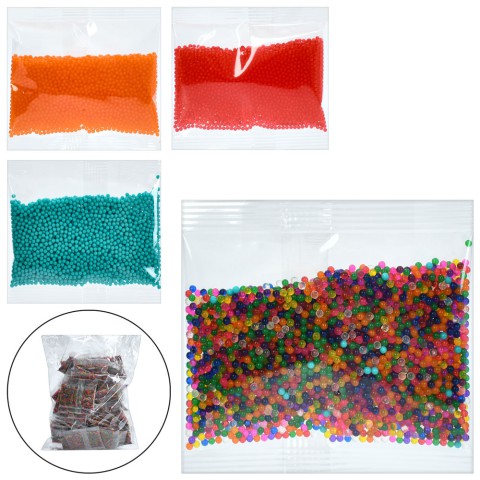 Кулі водяні 78-4000, 20 г, 7.5x7.5x0.5 см, 50 шт. в упаковці (В асортименті)