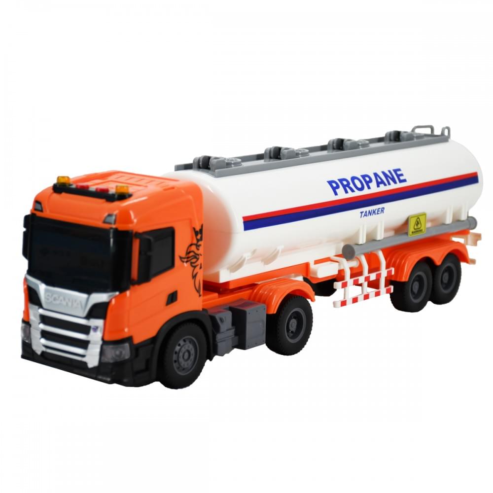 Автомодель серії "Large Truck" - АВТОЦИСТЕРНА SCANIA (світло, звук) 6418KS