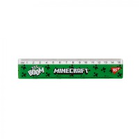 Лінійка YES Minecraft.Boom, 15 см, 10 шт. в упаковці