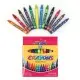 Мел восковой Crayons, 12 цветов, 0.9 мм, с этикеткой