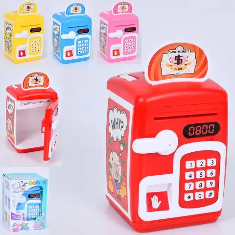 Скарбничка, 19 см, сейф, музика, англ. звук, MK5411 (В асортименті)