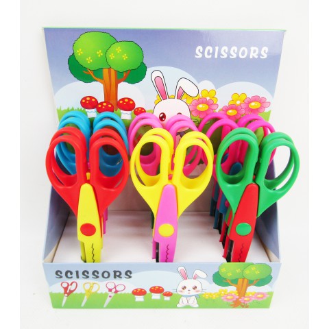 Ножиці Зігзаг, 5", 0890DSCN, 2 шт.