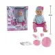 Пупс інтерактивний, BL231B, 45 см, з аксесуарами, п’є з пляшечки, ходить на горщик