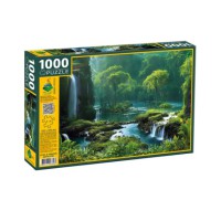 Пазли Енергія+ Річка в пишних джунглях, 1000 елементів, 83538